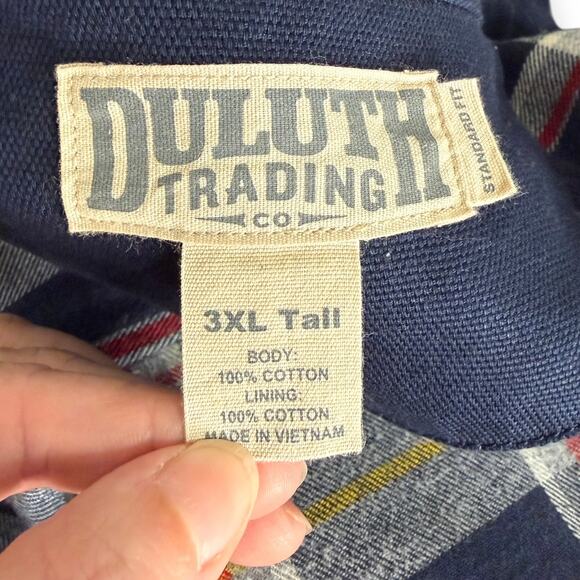 Duluth Trading Co Fire Hose Flannel Lined Standard Fit Limber Jack Mens 3XLT - Picture 12 of 13